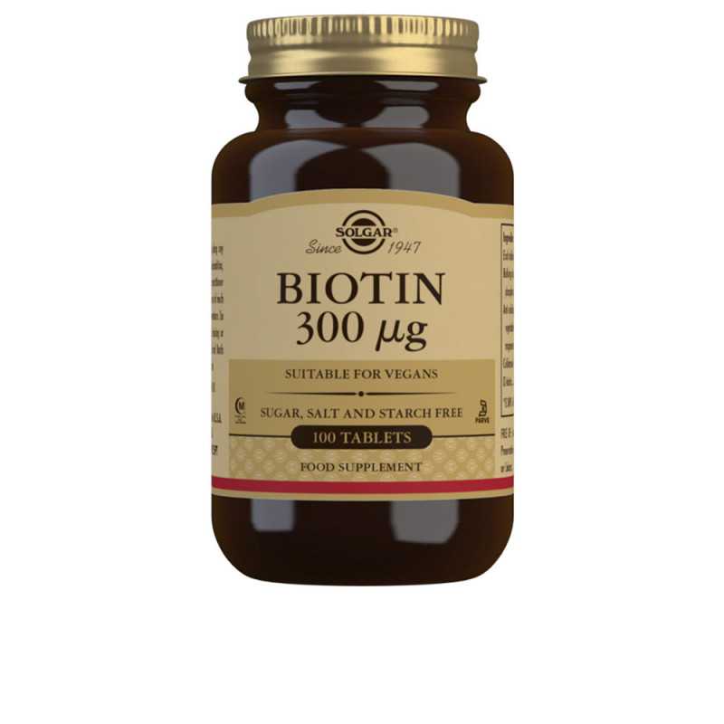 BIOTINA 300 µg 100 u by SOLGAR for Unisex BIOTINA 300 µg 100 u by SOLGAR for Unisex